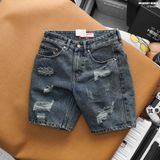  Quần short jean HEBOZ Distressed straight 3M - 00003187 