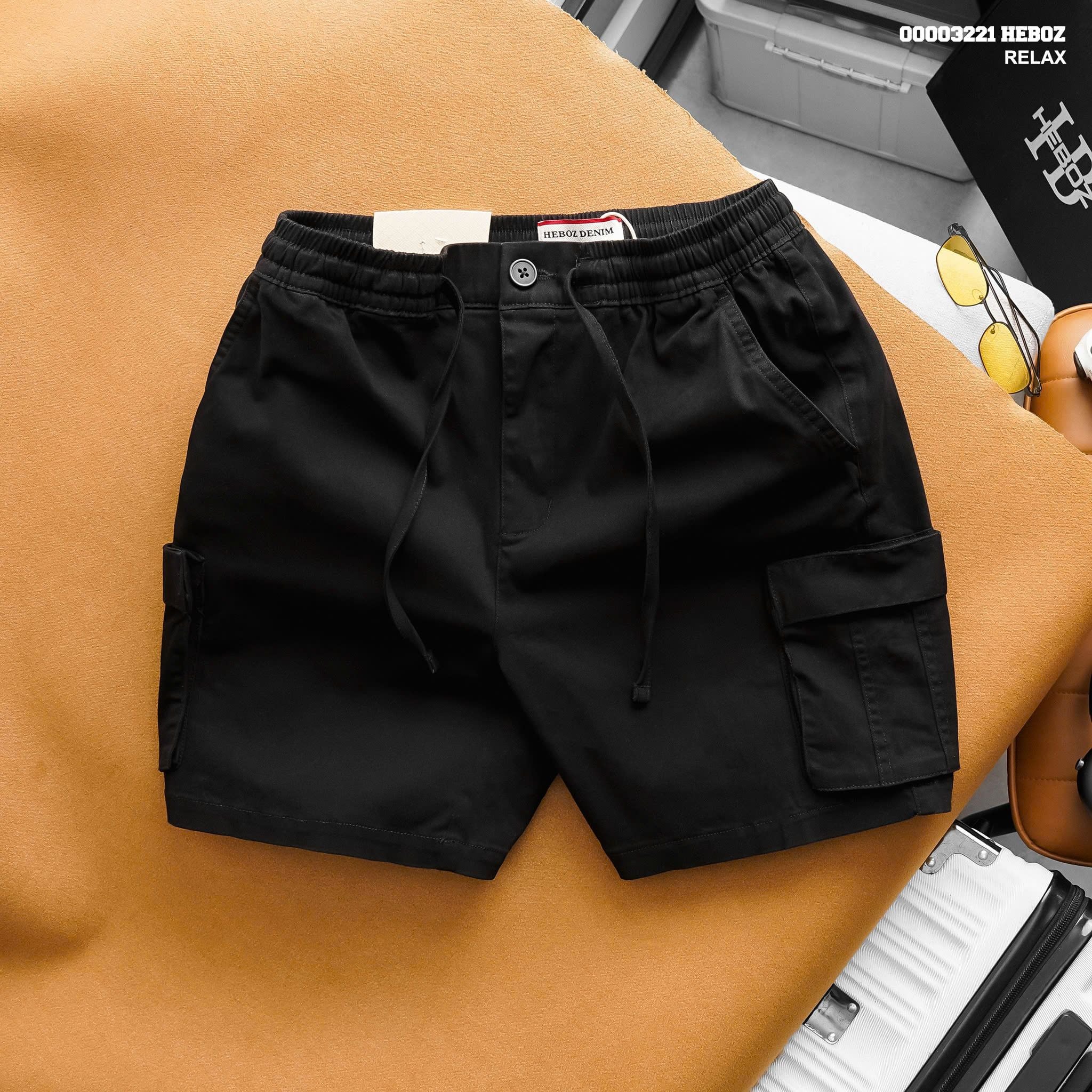  Quần short kaki HEBOZ cargo 3M - 00003221 