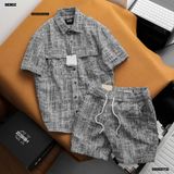  Quần short nam Heboz Jacquard 2M - 00002731 