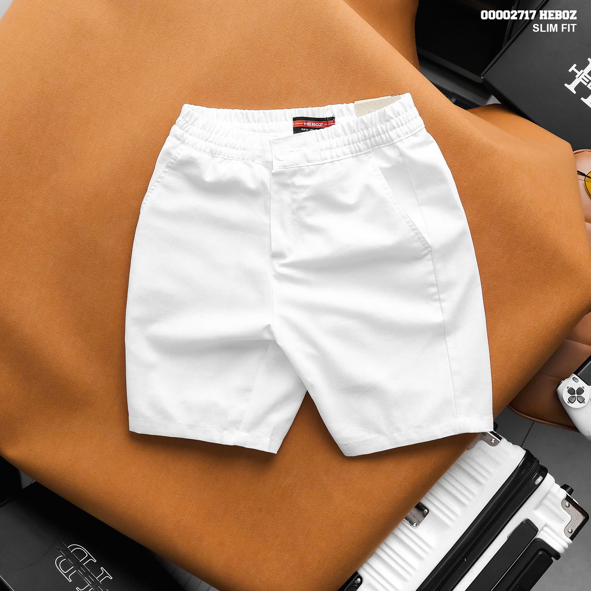  Quần short nam Heboz linen 4M - 00002717 