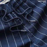  Quần short nam Heboz linen stripped 2M - 00002755 