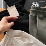  Quần short thun nam Heboz logo regular 3M - 00002990 