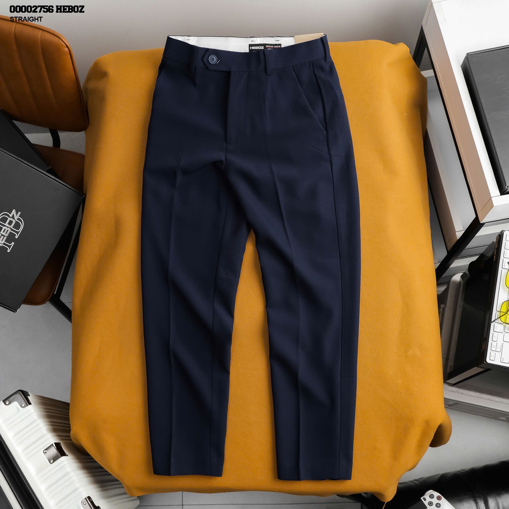  Quần tây Heboz basic dáng suông 3M - 00002756 