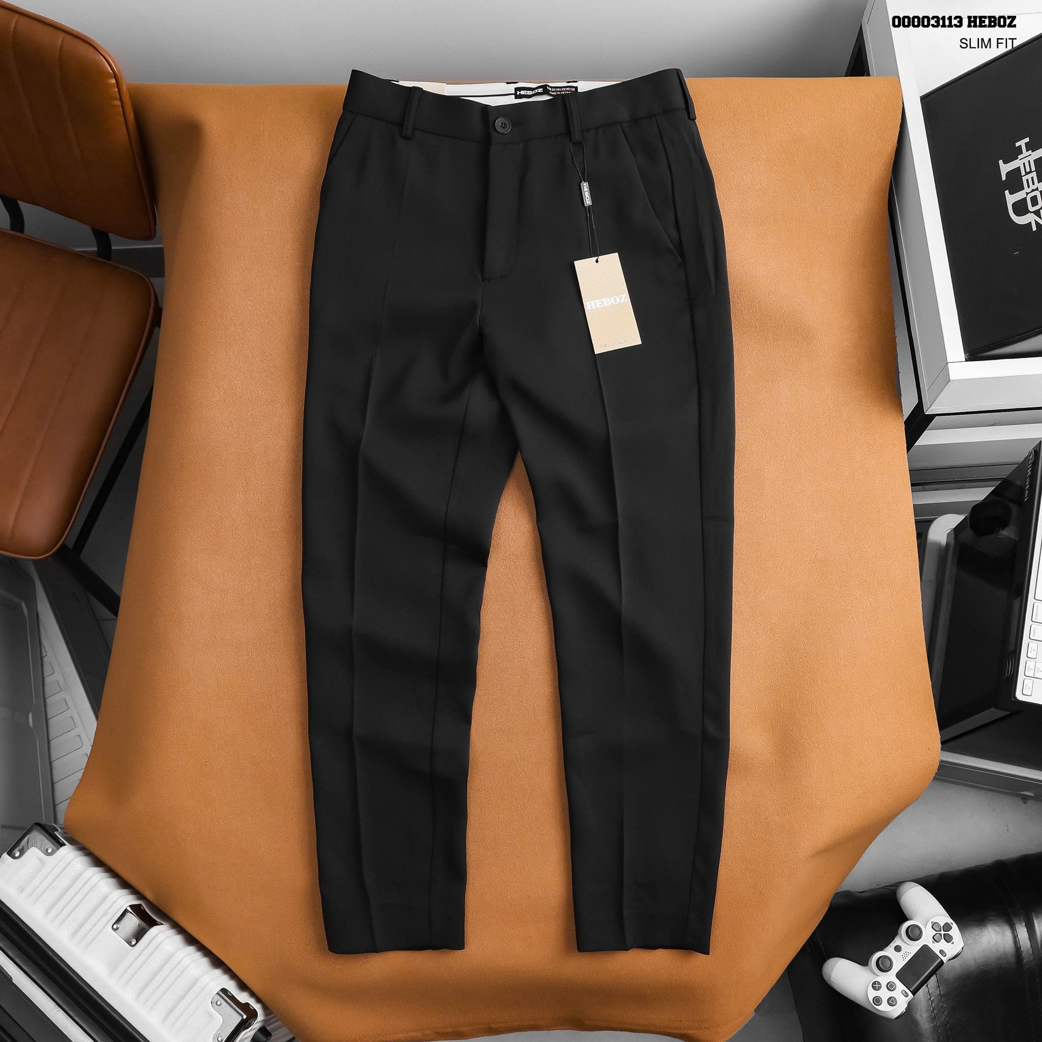  Quần tây nam HEBOZ daily slim 3M - 00003113 