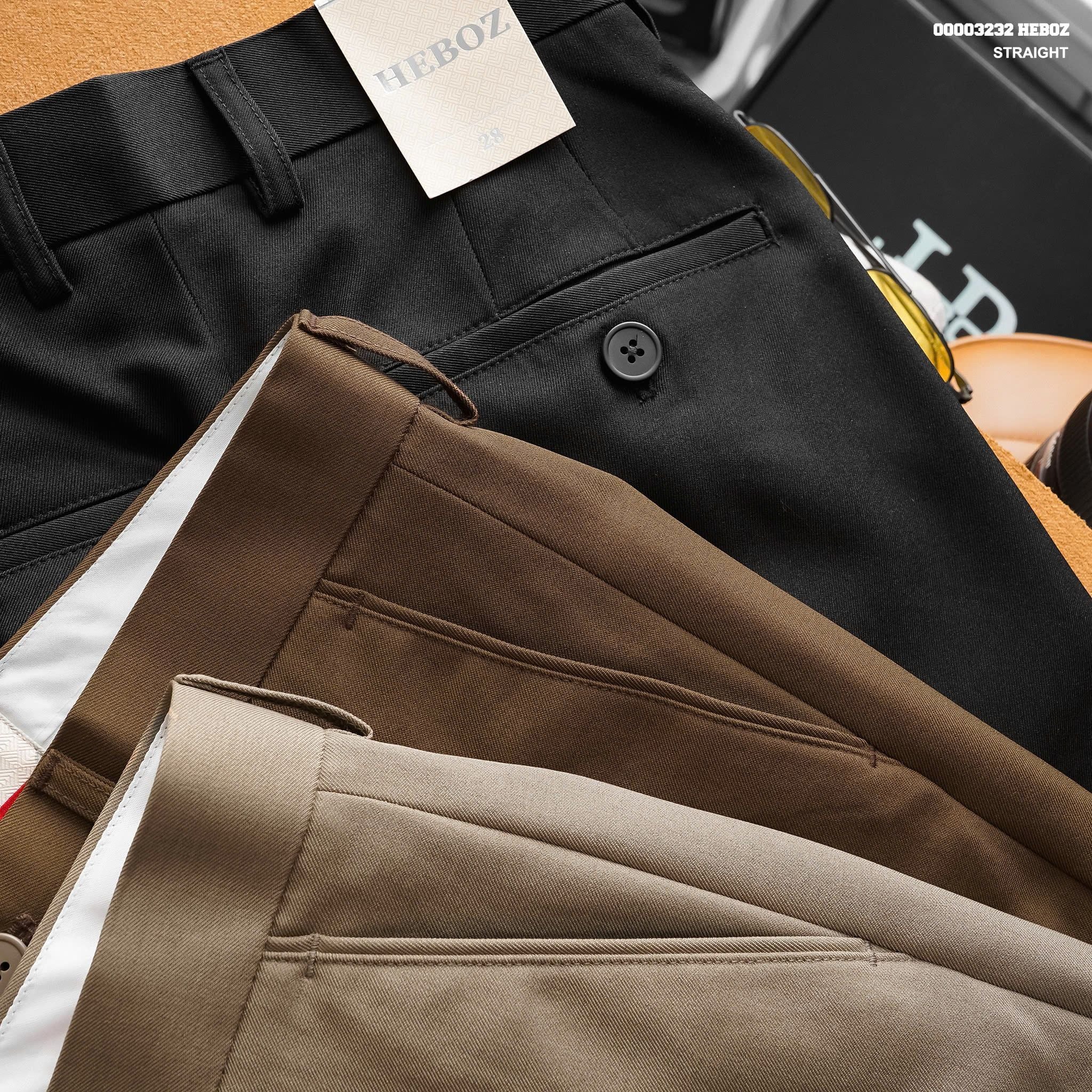  Quần tây HEBOZ slim milano 3M - 00003232 