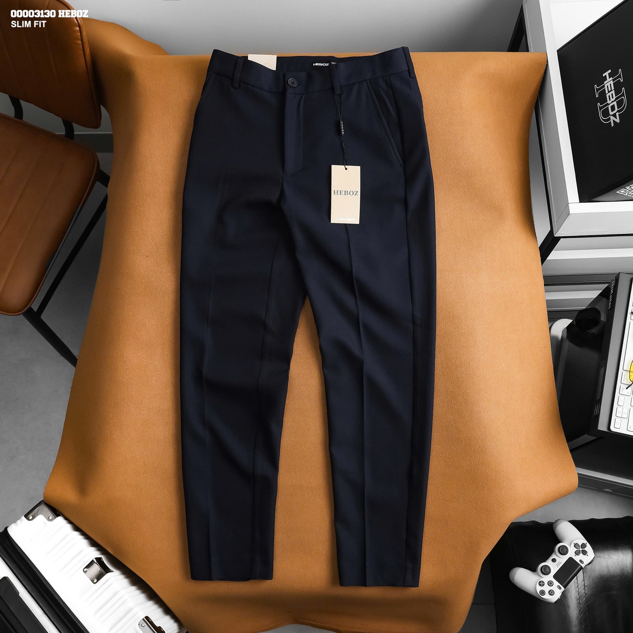  Quần tây nam HEBOZ Tailored slim fit 3M - 00003130 