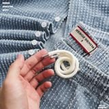  Quần short nam Heboz strip denim 2M - 00002799 