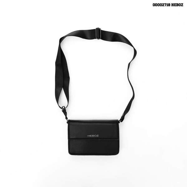  Túi đeo chéo nam Heboz Black - 00002718 