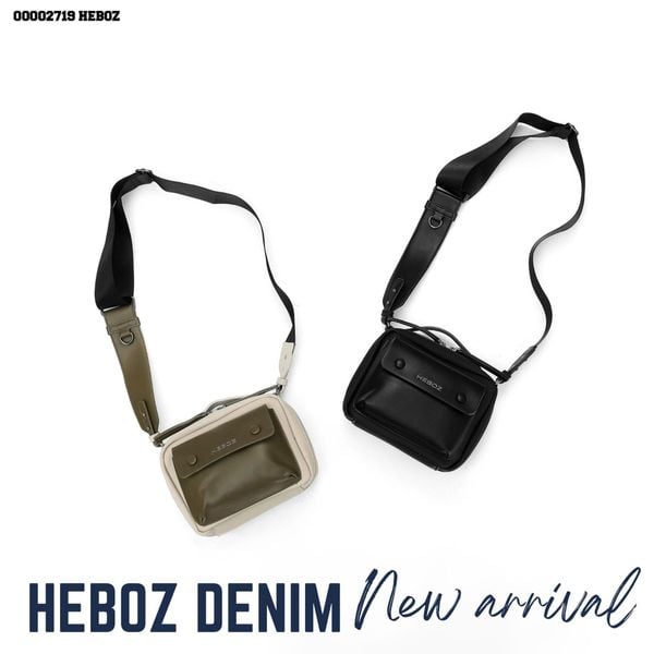  Túi đeo chéo nam Heboz logo 2M - 00002719 