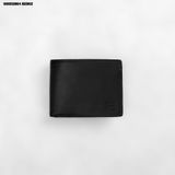  Ví da nam Heboz classic ngang - Đen - 00002864 