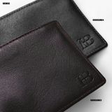  Ví da nam Heboz classic ngang - Đen - 00002864 