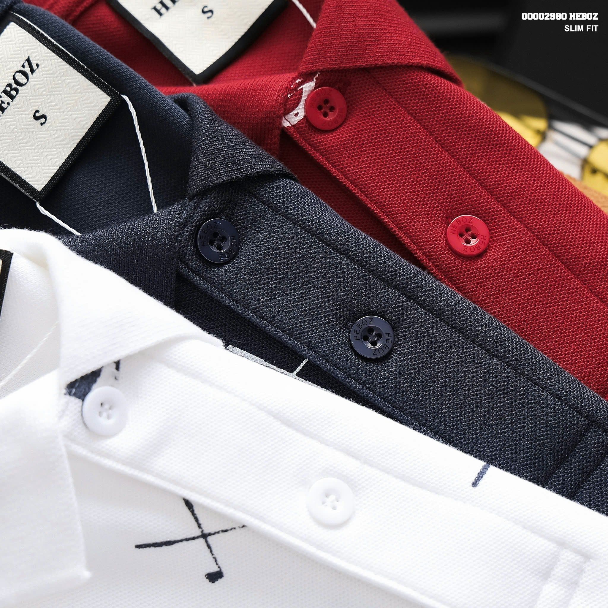  Áo Polo nam HEBOZ Heritage Horse 3M - 00002980 