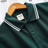  Áo Polo nam HEBOZ Double Stripe Collar 2M - 00002998 