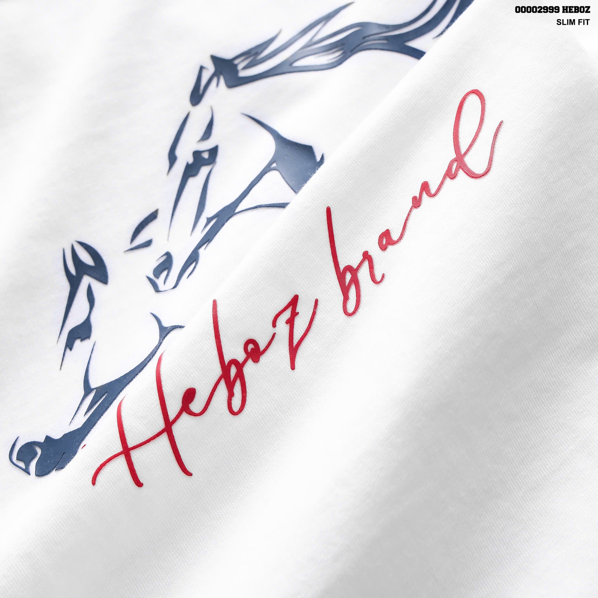  Áo thun nam Heboz song mã slim - 00002999 