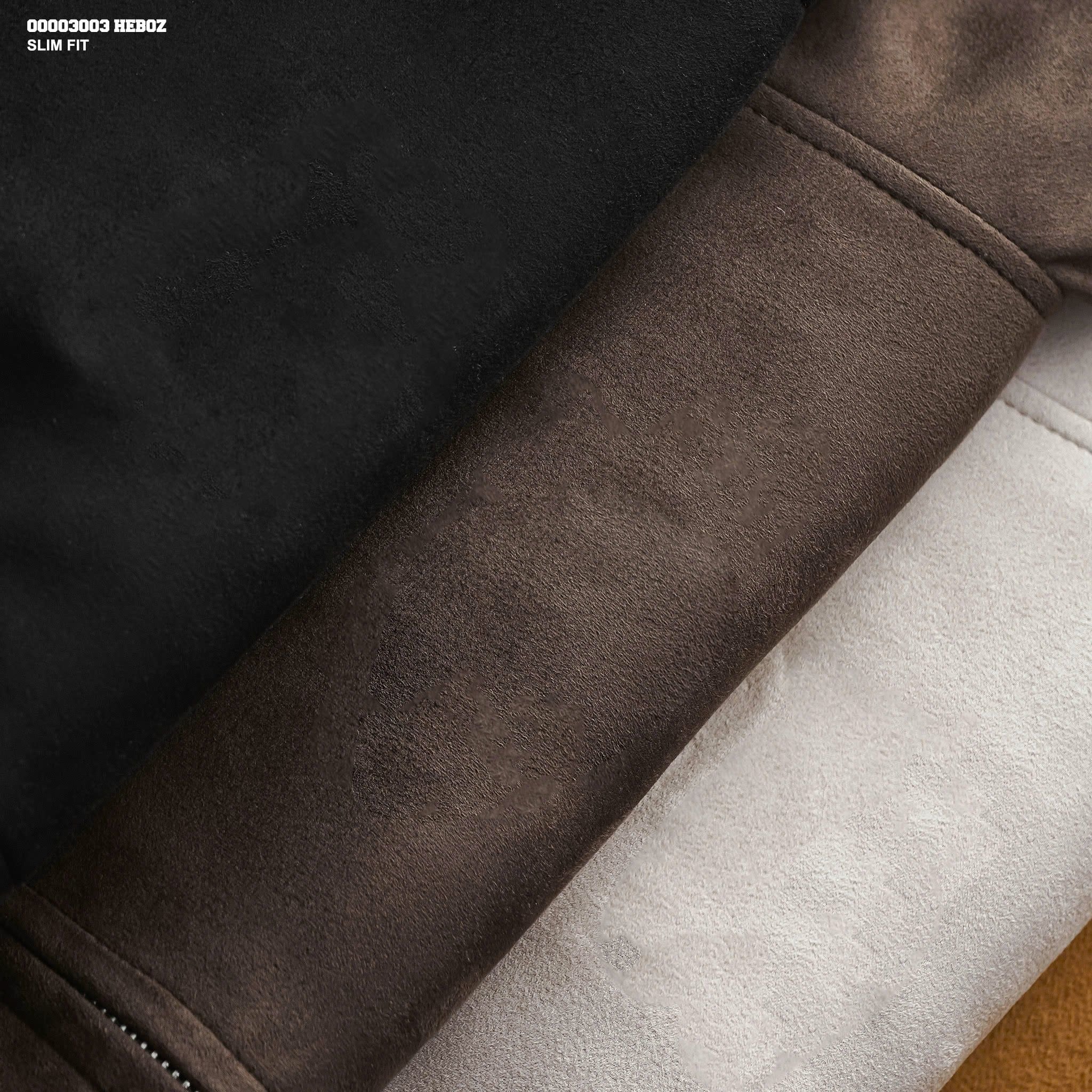  Áo khoác nam Heboz da lộn Exclusive 3M - 00003003 