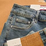  Quần jean nam Heboz dáng slim trơn D34 - 00003256 