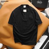  Áo thun Heboz henley cotton xước 3M - 00003258 