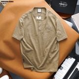  Áo thun Heboz henley cotton xước 3M - 00003258 