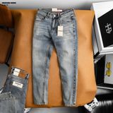 Quần jean Heboz dáng slim trơn D28 - 00003262 