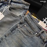  Quần jean Heboz dáng slim trơn D28 - 00003262 