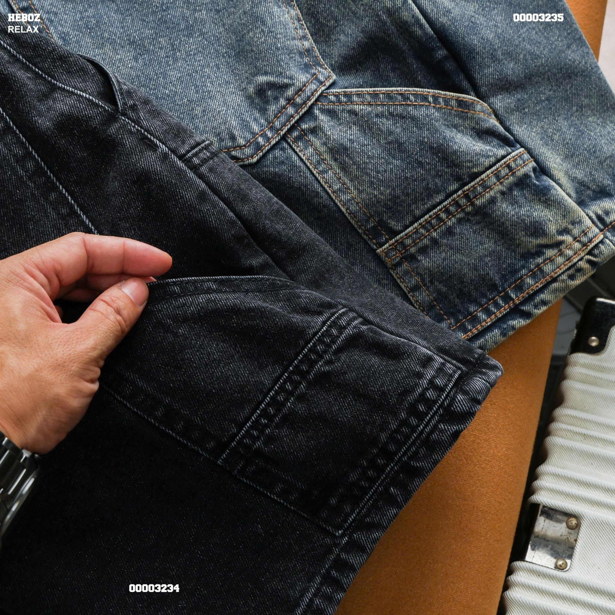  Quần short jean Heboz Forge Carpenter S38 - 00003259 