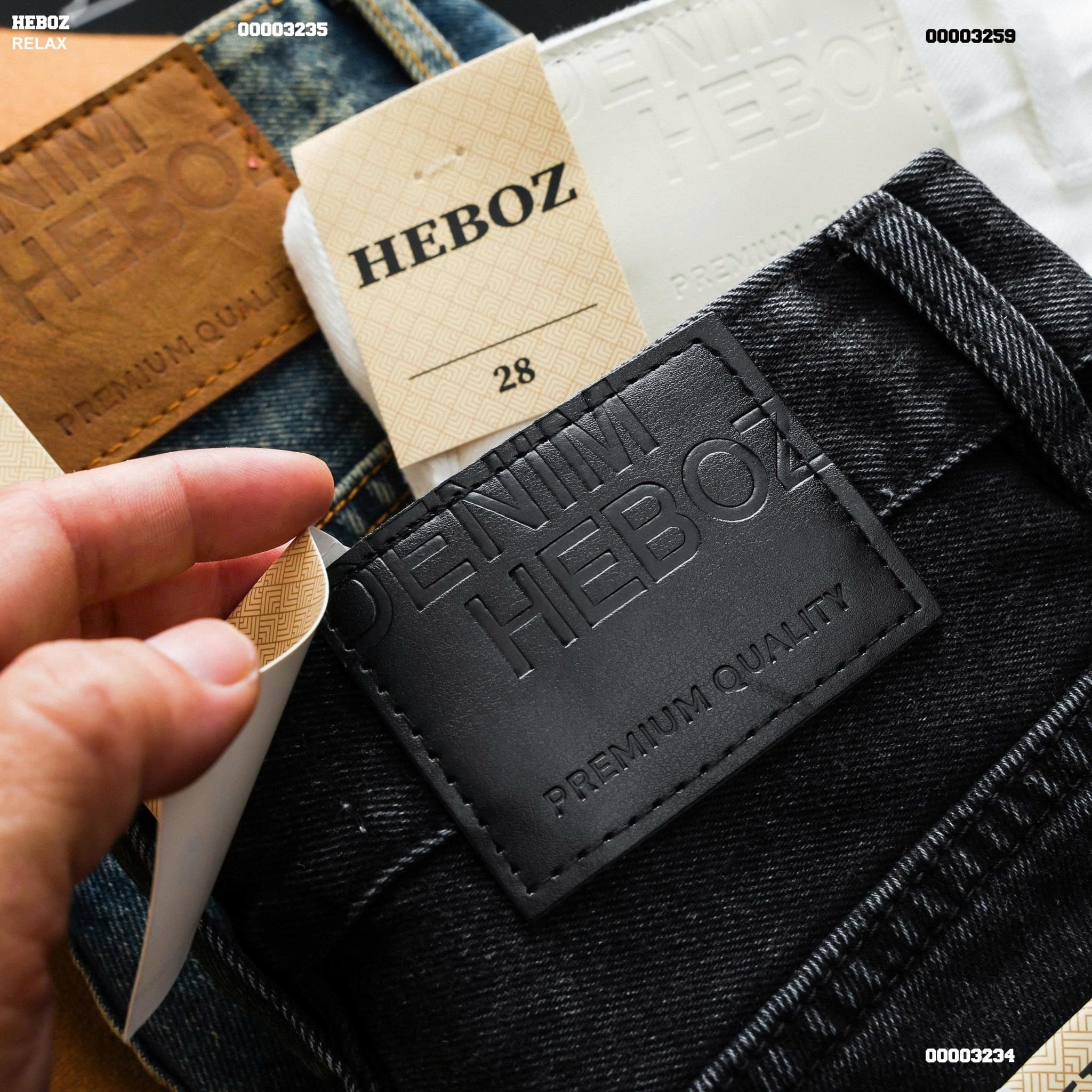  Quần short jean HEBOZ Forge Carpenter S25 - 00003234 