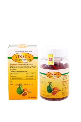 TPBVSK DẦU GẤC VIÊN NANG VINAGA