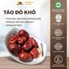 Táo Đỏ Sấy Khô Oh Smile Nuts túi zip 130g – Trái Cây Tự Nhiên, Ăn Vặt Lành Mạnh, Bổ Dưỡng Cho Sức Khỏe