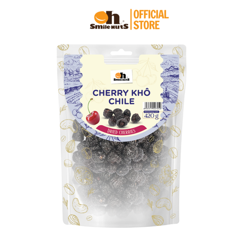  Cherry Khô Chile - Túi Zipper 420g - Oh Smile Nuts 