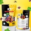 Nho Khô Mix 3 loại không hạt Oh Smile Nuts Túi Zip 400g – Không Thêm Đường, Vị Chua Ngọt Tự Nhiên, Ăn Vặt Healthy
