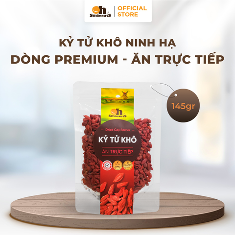  Kỷ Tử Khô - Túi Zipper 145g - Oh Smile Nuts 