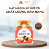 Hạt Macca Úc - Hũ Thủy Tinh 220g Tem Đỏ - Oh Smile Nuts