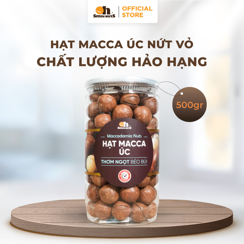  Hạt Macca Úc Hủ Lớn 500g 