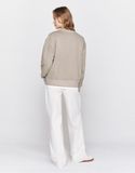  Sweatshirt Giordano Garment-dyed graphic. 