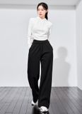  Quần thun ống rộng XEXYMIX Soft Tension Layered Wide Pants dành cho Nữ. 