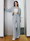  Quần thun ống rộng XEXYMIX Soft Tension Layered Wide Pants dành cho Nữ. 