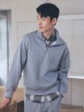  Áo Project M 1/4 zip Fleece Block Anorak xuất Hàn dành cho Nam. 