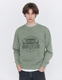  Sweatshirt Giordano Garment-dyed graphic. 