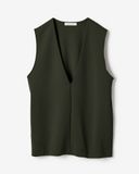  Gile Doclasse Double Knit Jersey V-neck vest dành cho Nữ. 