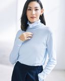  Áo cổ lọ Doclasse Cotton Gauze Mellow Turtleneck dành cho Nữ. Chất vải cotton mềm mịn, ấm áp. 