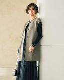  Gile Doclasse Double Knit Jersey button design dành cho Nữ. Chất thun dày dặn, form thhoải mái. 