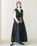  Gile Crop Vest Doclasse dành cho Nữ. Ngắn cổ tim. 