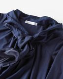  Áo Dolcasse Bowtie design 3/4 sleeve mixed fabric pullover dành cho Nữ. 