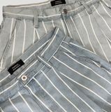  Shorts MUSINSA Stripes Wide Jeans dành cho Nam. 