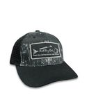  Nón Bull Bay Rods Truker Cap. Free size. Unisex. 