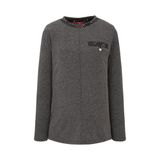  Áo thun tay dài CRD Color Block Round Neck T-Shirt dành cho Nữ. 