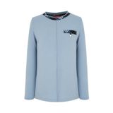  Áo thun tay dài CRD Color Block Round Neck T-Shirt dành cho Nữ. 