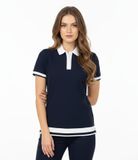  Polo Louis Castel dành cho nữ. Chất vải thun rayon mềm mịn. 