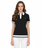  Polo Louis Castel dành cho nữ. Chất vải thun rayon mềm mịn. 