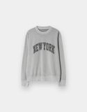  Sweatshirt Giordano Garment-dyed graphic. 